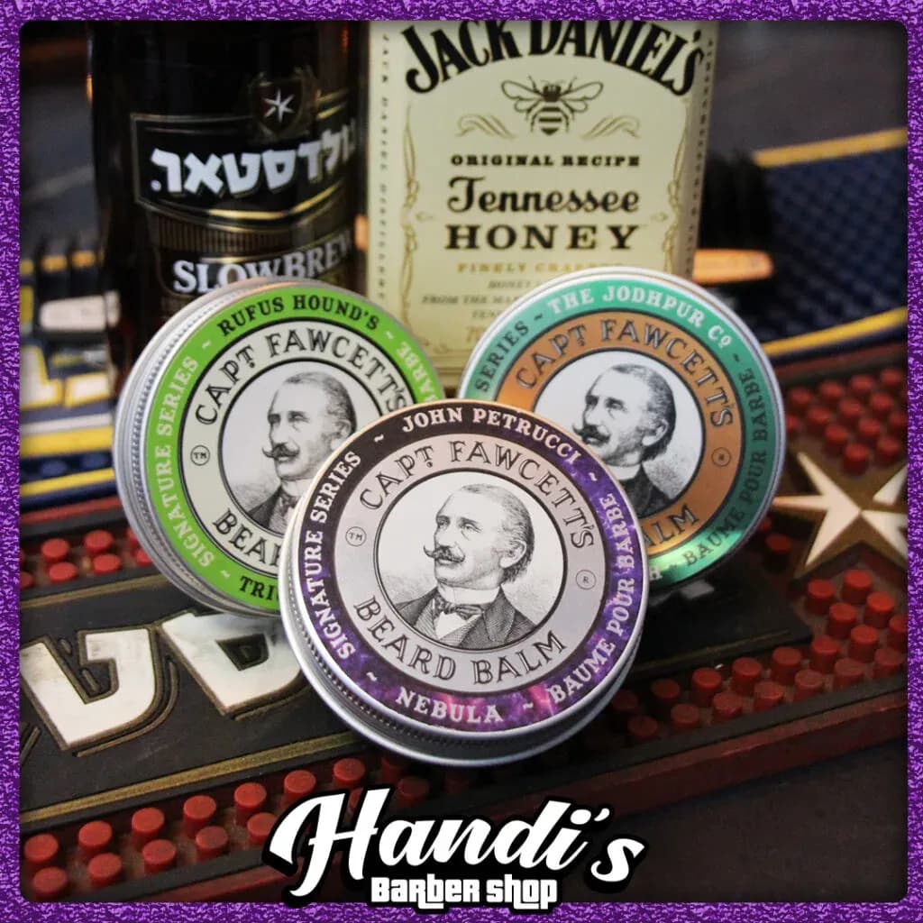 באלם זקן Captain Fawcett — Handi's Barbershop, 7 Rashi St, Ramat Gan