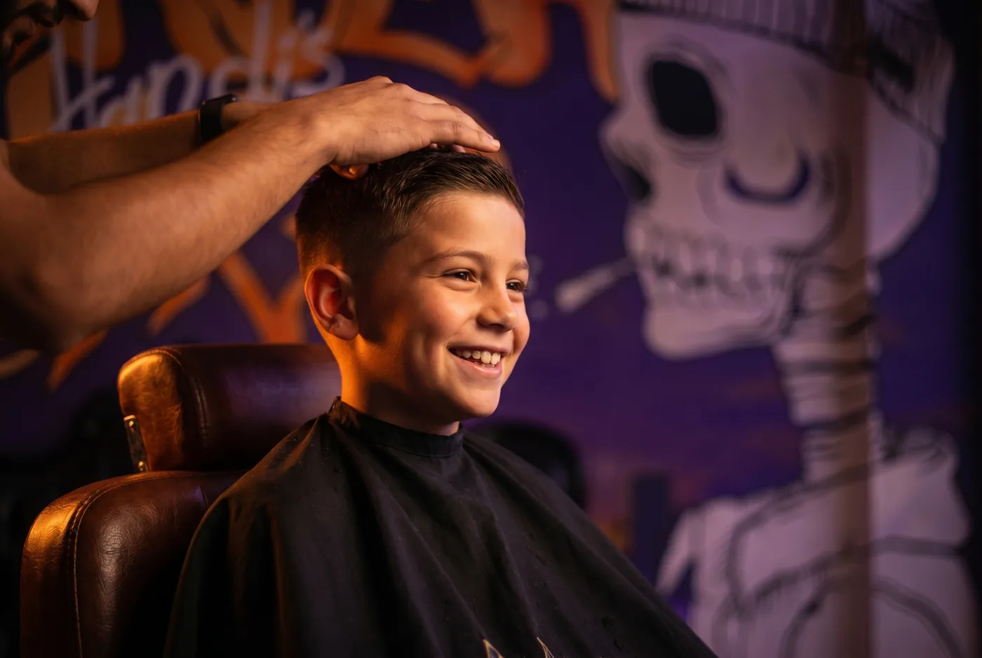 תספורת ילדים ונוער — Handi's Barbershop