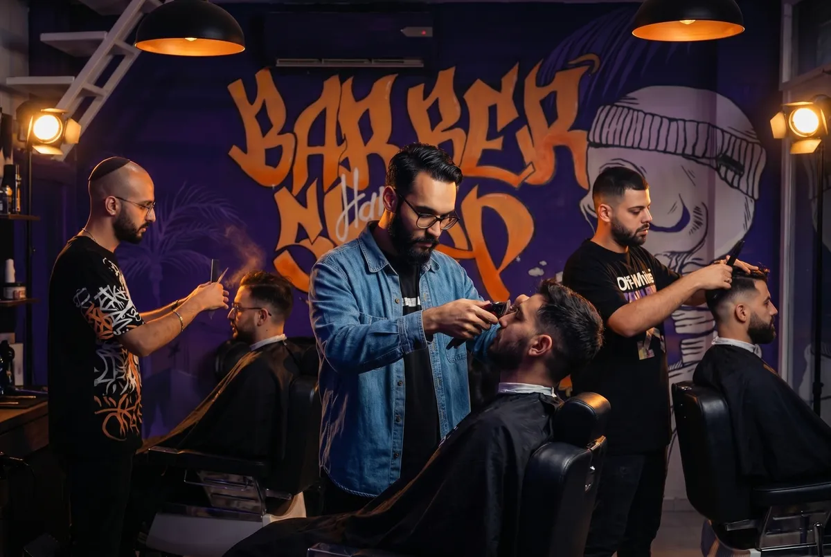 קהילה שמנצחת — Handi's Barbershop